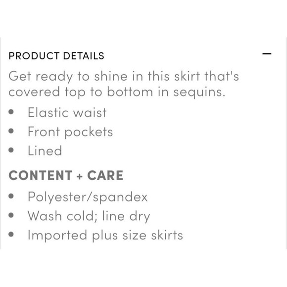 Torrid 0 Womens Champagne Gold Sequin Midi Skirt Elastic Waist Size Large - Picture 5 of 16